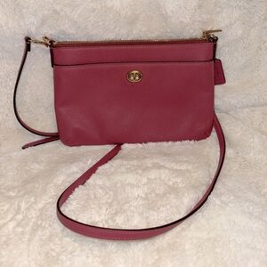 Coach Deep Pink Crossbody